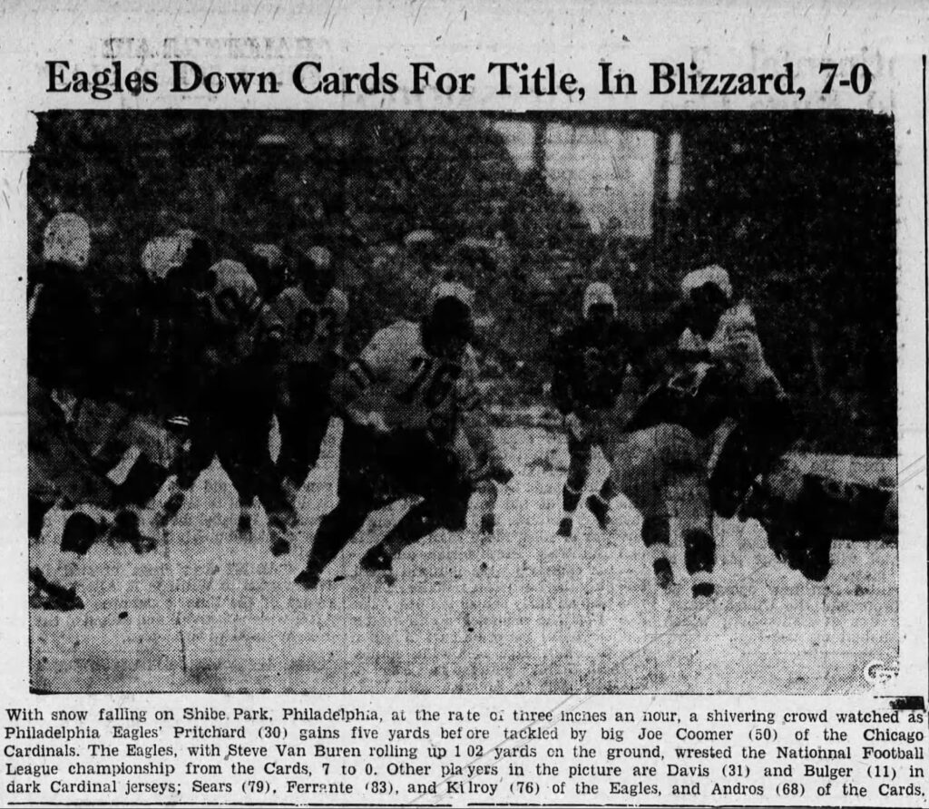 eagles 1948 championship